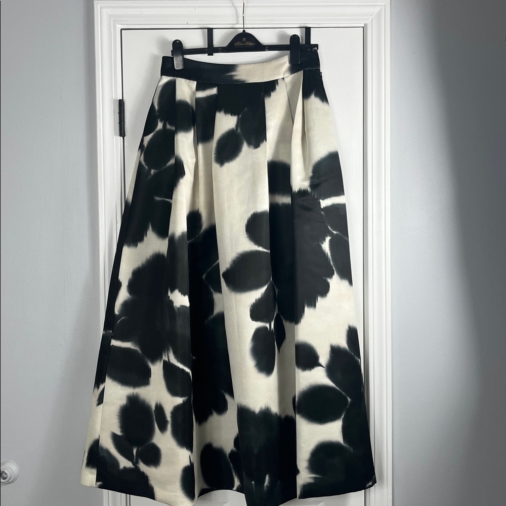 Brooks Brothers Floral A-Line Maxi Skirt in Twill - Picture 13 of 14